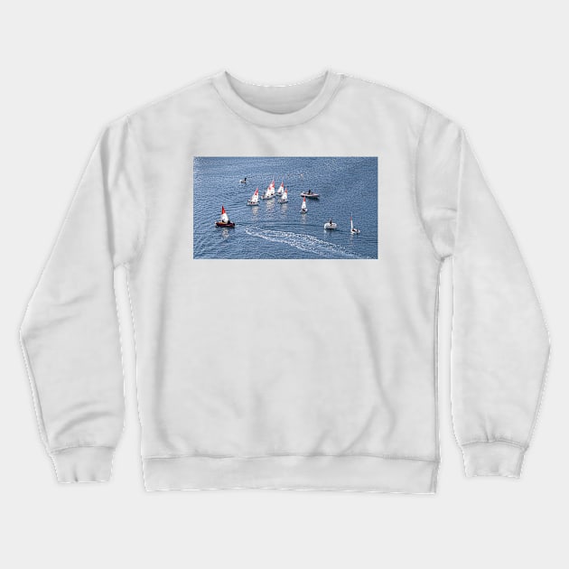 Boat Regatta Crewneck Sweatshirt by Memories4you